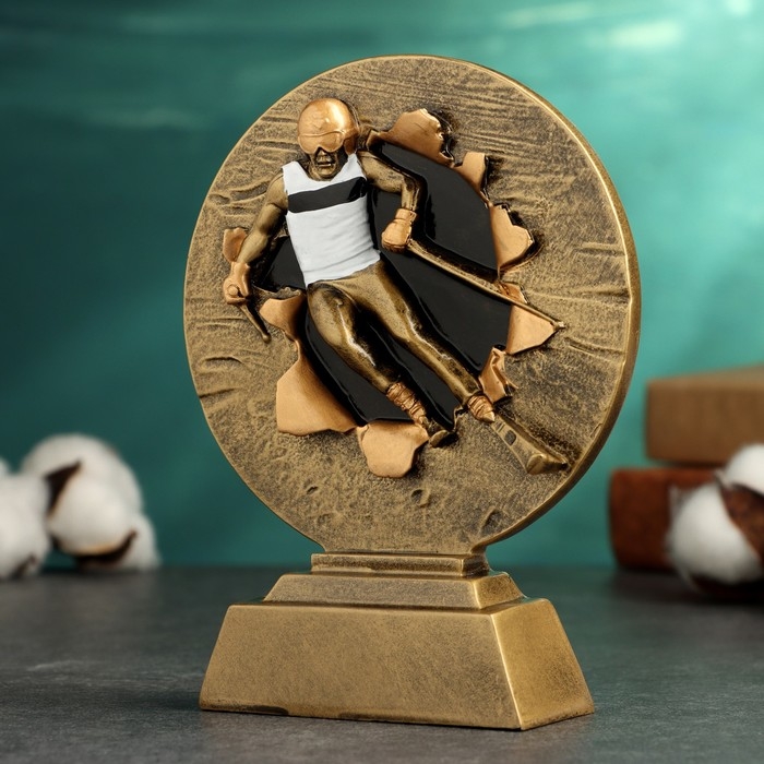 Стела Стела "Лыжный спорт" 9х4х14см