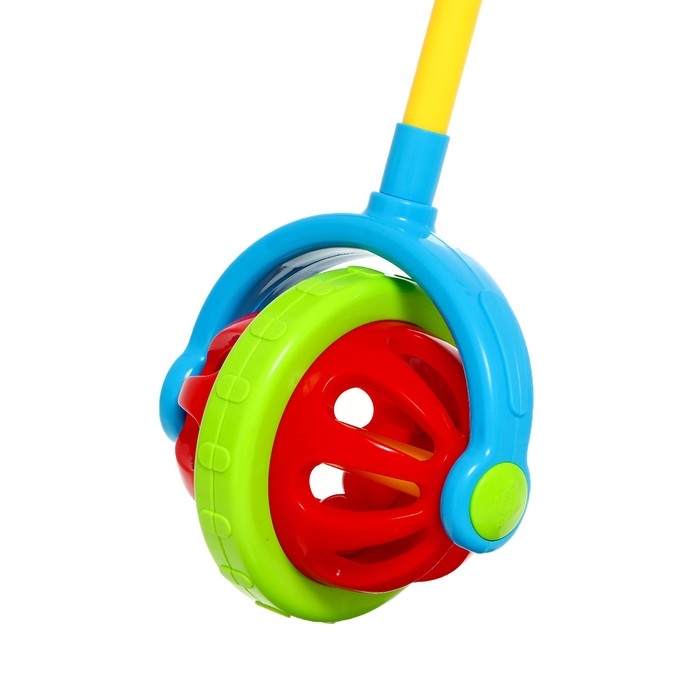 Каталка на палочке «Звонкий шар», звенит Каталка на палочке «Звонкий шар», звенит