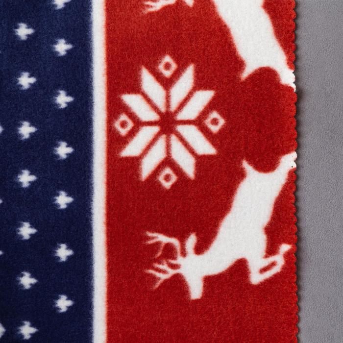 Плед Экономь и Я &laquo;Олени&raquo; 150*180см, пл.160 г/м2, 100% п/э