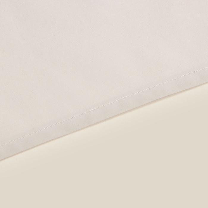 Простыня 300ТС SL Home Percale 235*260 см , цв.молочный, 100% хлопок