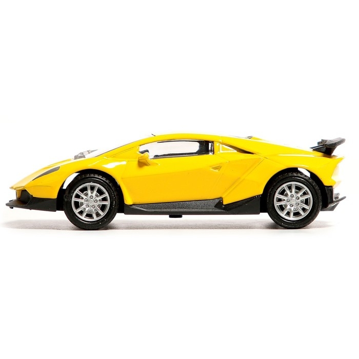 Машина металлическая &laquo;Гонка&raquo;, инерция, 1:43, цвет МИКС