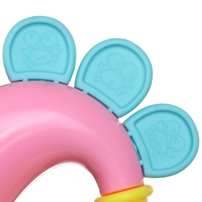 Погремушка &laquo;Крабик&raquo;, цвет МИКС, Крошка Я, 12 см