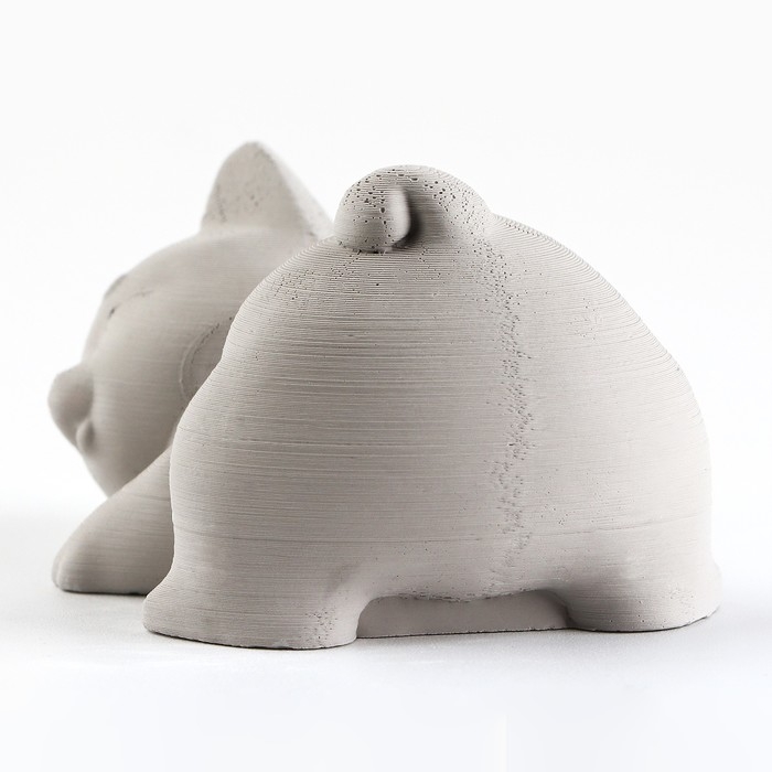 Подставка для телефона &laquo;Корги&raquo;, серая, 6,5 х 5 см