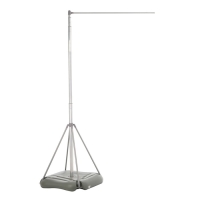 Флагшток напольный 5 м, телескопический, платформа 80 х 80 см Флагшток напольный 5 м, телескопический, платформа 80 х 80 см