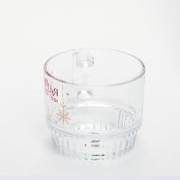 Новый год. Кружка стеклянная «Счастья», 270 мл Новый год. Кружка стеклянная «Счастья», 270 мл