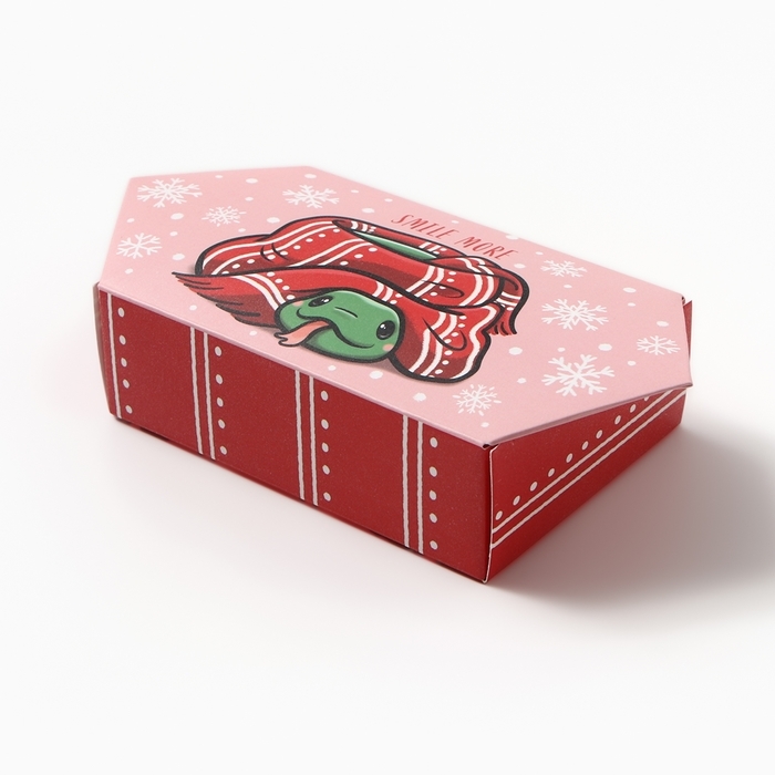 Новый год. Символ года. Змея. Полотенце махровое Этель Новый год. Символ года. Змея. Полотенце махровое Этель "Уютная змея" 30х30 см, 100% хл, 340 г/м2