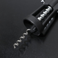 Штопор Доляна «Профи», 19 см, цвет чёрный Штопор Доляна «Профи», 19 см, цвет чёрный