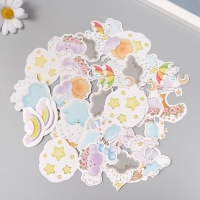 Наклейки для творчества "Погодные явления" тиснение серебро набор 48 шт 9х7х0,8 см Наклейки для творчества "Погодные явления" тиснение серебро набор 48 шт 9х7х0,8 см