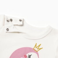 Боди Крошка Я "Фламинго", рост 74-80 см, белый Боди Крошка Я "Фламинго", рост 74-80 см, белый