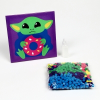 Картина помпонами «Чудик», 20 х 20 см Картина помпонами «Чудик», 20 х 20 см