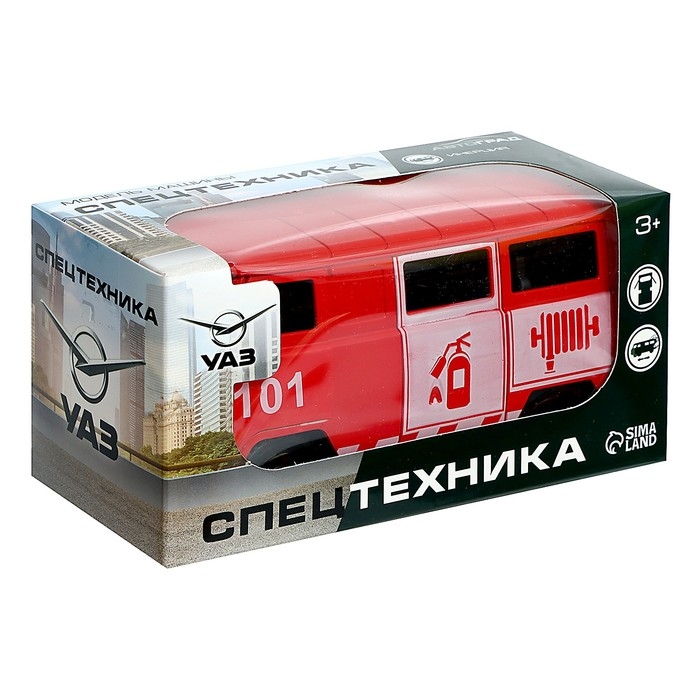 Машина инерционная &laquo;УАЗ-3962. Пожарная служба&raquo;