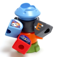 Логический сортер «Космическая ракета», 16 элементов Логический сортер «Космическая ракета», 16 элементов