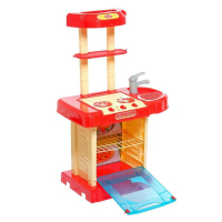 Игровой модуль кухня &laquo;Севилья&raquo; в чемоданчике, с аксессуарами, световые и звуковые эффекты, высота 65,5 см