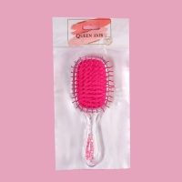 Расчёска массажная, широкая, 6 × 18 см, цвет розовый Расчёска массажная, широкая, 6 × 18 см, цвет розовый