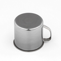 Кружка из нержавеющей стали &laquo;Мэйли&raquo;, 550 мл, d=9,5 см, цвет хромированный