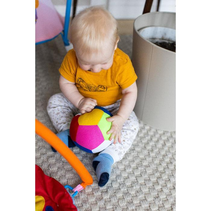 Развивающая игрушка &laquo;Мяч футбольный цветной&raquo;, с бубенчиком