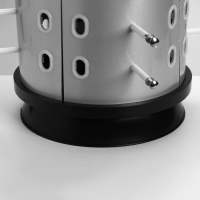 Стойка под очки настольная вращающаяся , 44 места, 38&times;38&times;68см, цвет серебряный