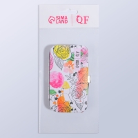 Набор маникюрный &laquo;Цветочный сад&raquo;, 6 предметов, разноцветный