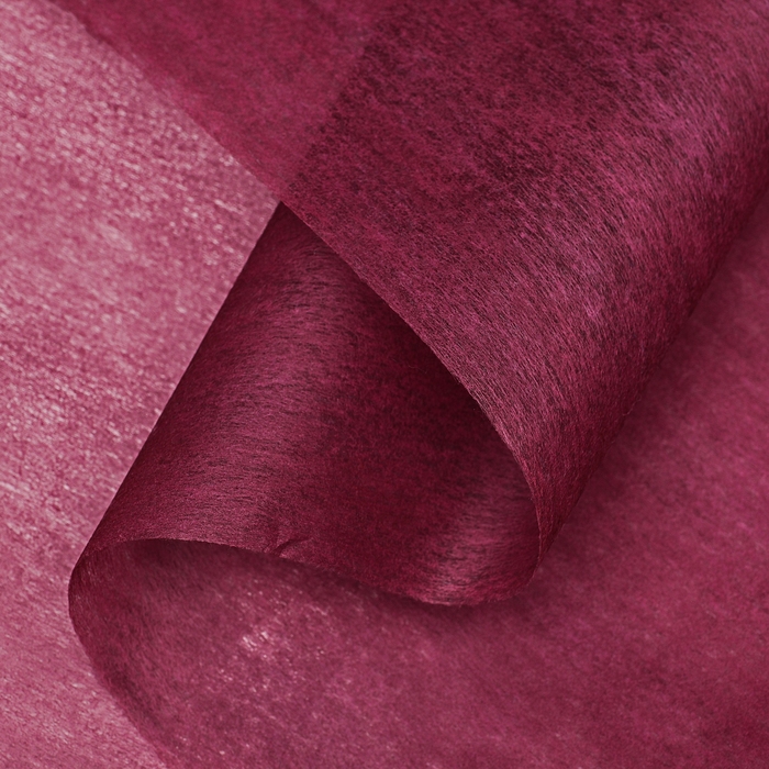 Фетр для декора и флористики, однотонный, бургундский, красный, рулон 1шт., 50 см x 15 м Фетр для декора и флористики, однотонный, бургундский, красный, рулон 1шт., 50 см x 15 м