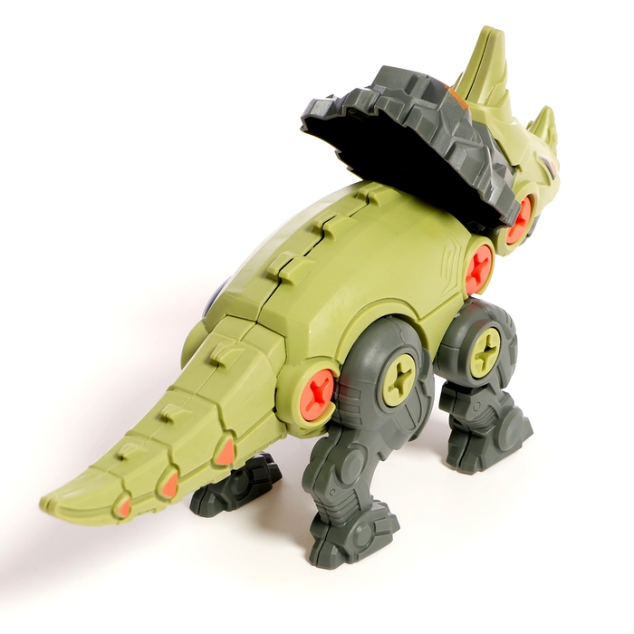 Конструктор винтовой &laquo;Мир динозавров&raquo;, набор 2 штуки, с отвёрткой