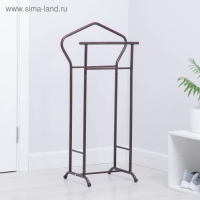 Вешалка костюмная, 37&times;34&times;104 см, цвет медный антик