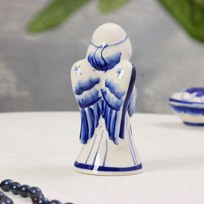 Сувенир &laquo;Ангел с иконой&raquo;, гжель, 12,5х5,5 см, микс