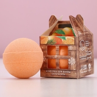 Бомбочка для ванны «С Новым Годом!», 130 г, аромат апельсина, ЧИСТОЕ СЧАСТЬЕ Бомбочка для ванны «С Новым Годом!», 130 г, аромат апельсина, ЧИСТОЕ СЧАСТЬЕ