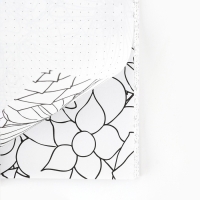 Ежедневник-смешбук с раскраской антистресс &laquo;365 творческий дней&raquo;, А5 80 листов