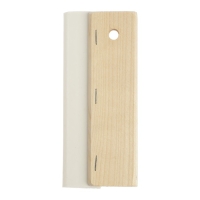 Шпатель резиновый ТУНДРА, белый, с деревянной ручкой, 150 мм Шпатель резиновый ТУНДРА, белый, с деревянной ручкой, 150 мм