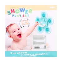 Спиннер для ванной «Осьминожка», на присоске Спиннер для ванной «Осьминожка», на присоске