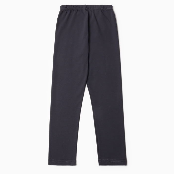 Леггинсы для девочки, цвет тёмно-серый, рост 134-140 см Леггинсы для девочки, цвет тёмно-серый, рост 134-140 см