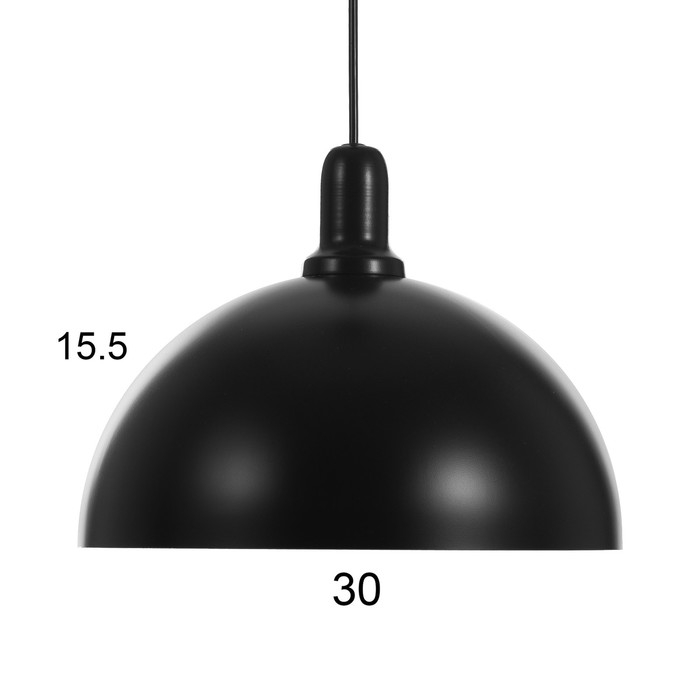 Светильник BayerLux Светильник BayerLux "Локи2" 1x15Вт E27 черный 30х30х70см