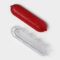 Контейнер для колбасы RICCO, 25,8&times;7&times;7 см, цвет красный