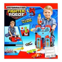 Парковка &laquo;Робот&raquo;, 4 машинки в наборе