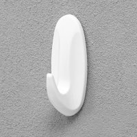 Крючки самоклеящиеся, круглые, с системой бесследного удаления, набор, 3 х 8 см, 2 шт. Крючки самоклеящиеся, круглые, с системой бесследного удаления, набор, 3 х 8 см, 2 шт.