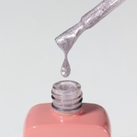 Гель лак для ногтей &laquo;CAT`S EYE PEARL&raquo;, 3-х фазный, 10 мл, LED/UV, цвет серебристый (60)