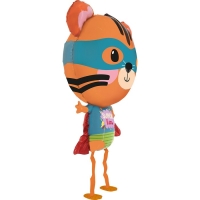 Шар фольгированный 33" «Тигрёнок Супергерой», ходячая фигура Шар фольгированный 33" «Тигрёнок Супергерой», ходячая фигура