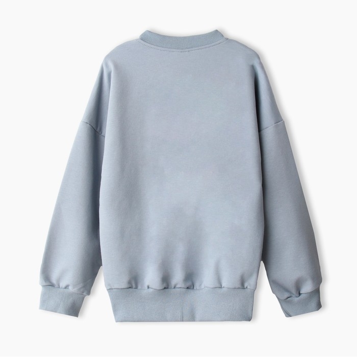 Джемпер для мальчика MINAKU, цвет светло -серый, рост 146 см