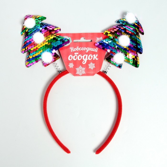 Карнавальный ободок &laquo;Ёлочки&raquo;