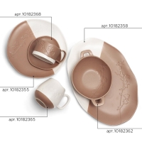 Тарелка керамическая глубокая &laquo;Монблан&raquo;, 21х15 х 5,8 см, 400 мл