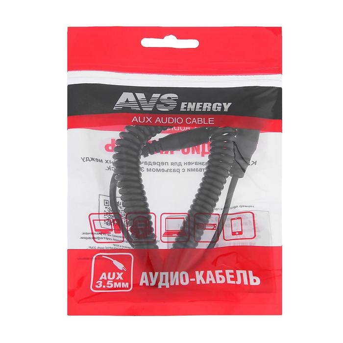 Кабель AUX AVS AU-611, 2 м Кабель AUX AVS AU-611, 2 м