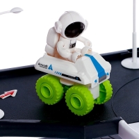 Парковка «Космическая станция», световые эффекты Парковка «Космическая станция», световые эффекты