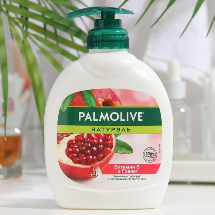 Жидкое мыло PALMOLIVE Жидкое мыло PALMOLIVE "Витамин В и гранат", 300 мл