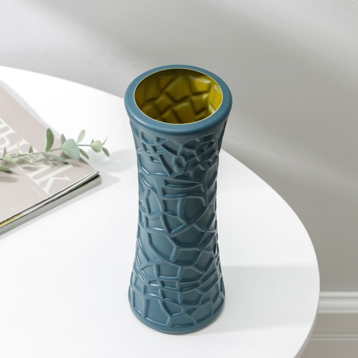 Ваза для цветов, 8,2×22 см, 650 мл, цвет МИКС Ваза для цветов, 8,2×22 см, 650 мл, цвет МИКС