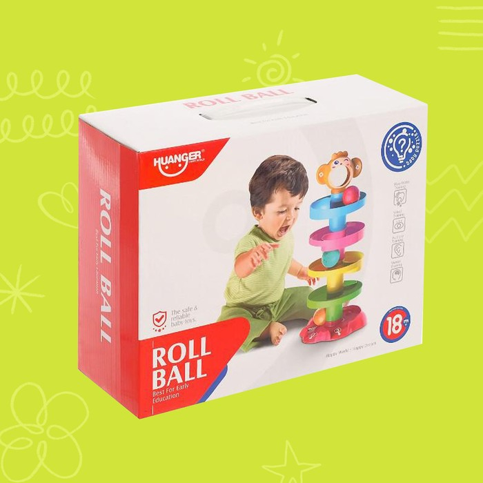 Пирамидка &laquo;Мартышка&raquo;, 5 элементов