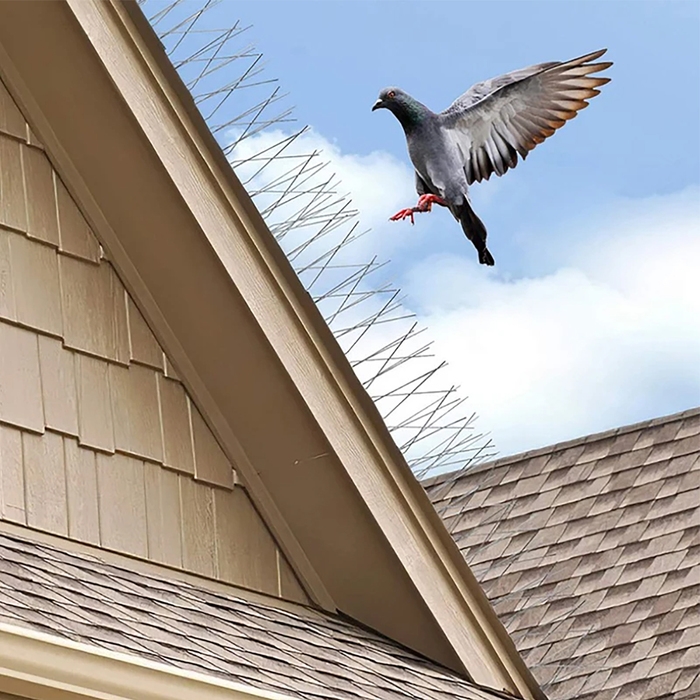 Отпугиватель для птиц, 33 &times; 10 см, шипы противоприсадные 39 шт., 3 ряда, Greengo