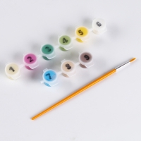 Картина по номерам для детей &laquo;Капибара с арбузом&raquo;, 17х17 см