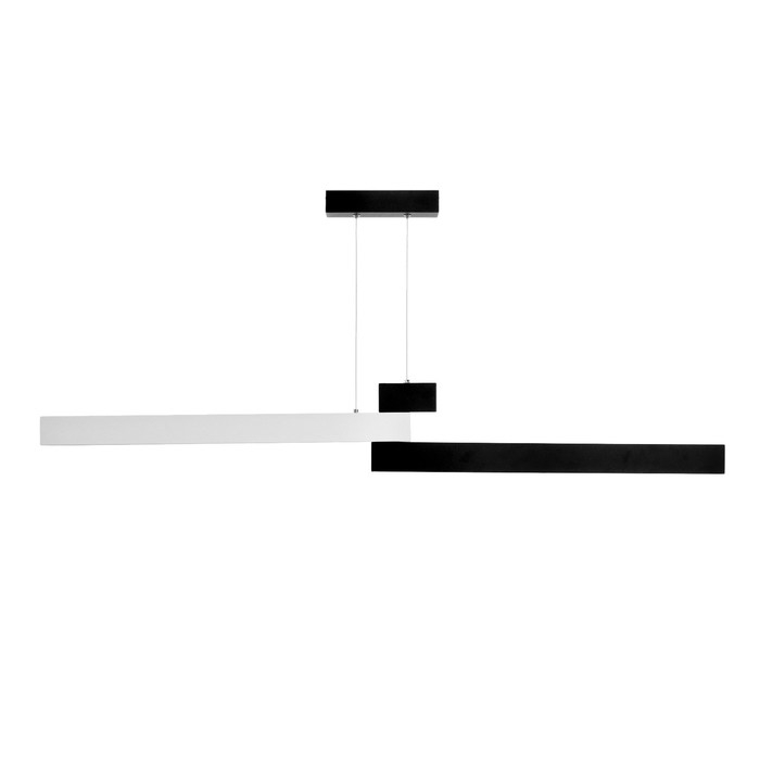 Светильник с ПДУ Светильник с ПДУ "Селия" LED 20Вт 3000-6000К бело-черный 120х100 см