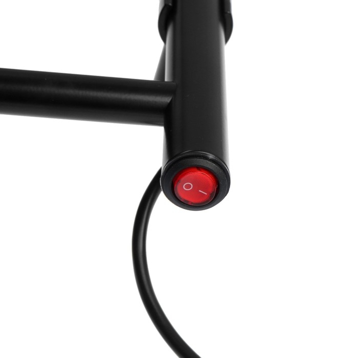 Полотенцесушитель электрический ТЕРА Полотенцесушитель электрический ТЕРА "Классика", 500х800 мм, углеродистая сталь, черный