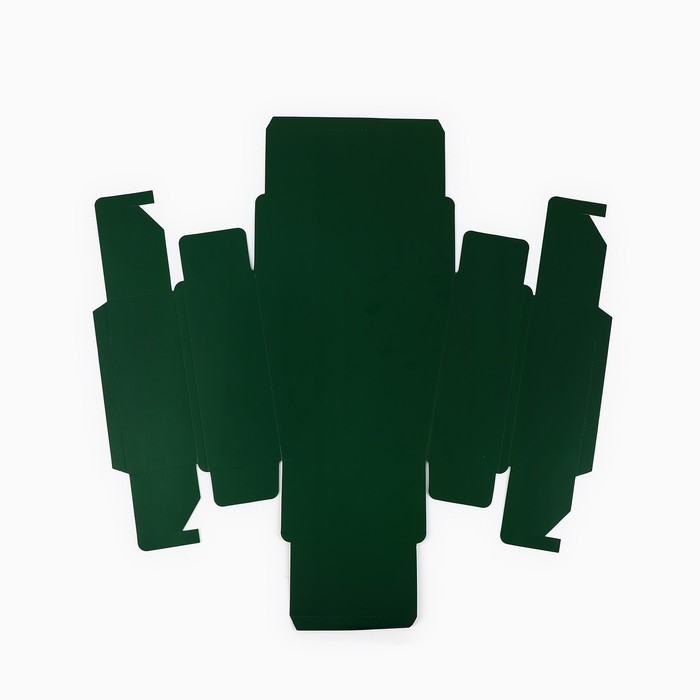 Коробка новогодняя складная с ручками &laquo;Снежинки&raquo; 23 х 8 х 32 см, Новый год